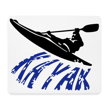 Kayak - Mousepad (Querformat) - Weiß - Vorne