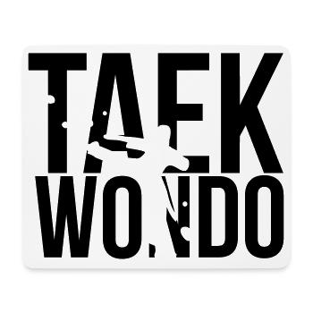 taekwondo - Mousepad (Querformat) - Weiß - Vorne