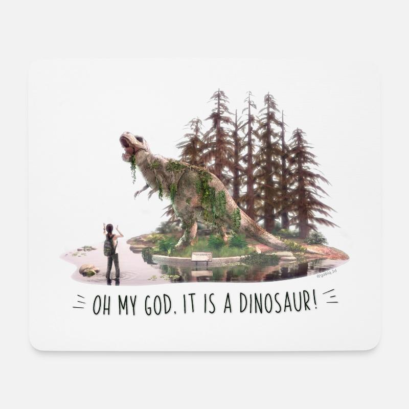 "Ellies Geburtstag" Der Letzte von uns Teil II. Fan Art - Mousepad (Querformat) - Weiß