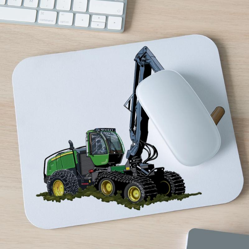 Moissonneuse-batteuse, Moissonneuse-batteuse Tapis de souris (format paysage)