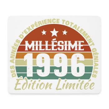 1996 Vintage Retro Birthday Gift - Mouse Pad (horizontal) - white - Front