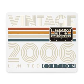 2006 Vintage Vintage Retro Birthday Gift - Mouse Pad (horizontal) - white - Front