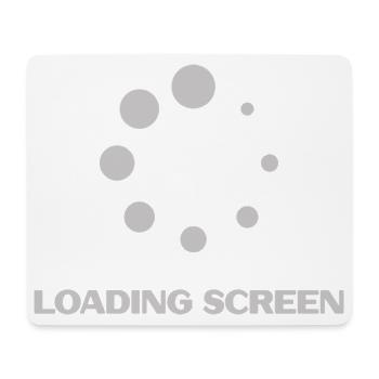 LOADING SCREEN - Mousepad (Querformat) - Weiß - Vorne