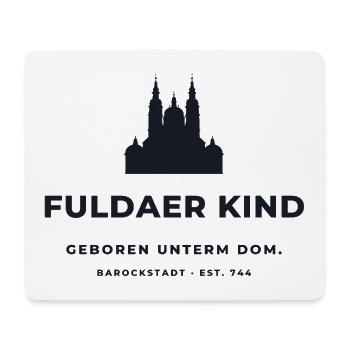 Fuldaer Kind – Domstadt Fulda seit 744 - Mousepad (Querformat) - Weiß - Vorne