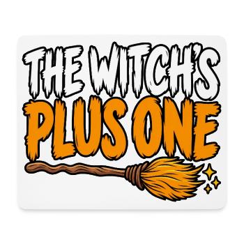 The Witch's Plus One - Mousepad (Querformat) - Weiß - Vorne