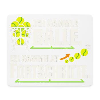 Tennistrainer Tennis Coach Tennislehrer Geschenk - Mousepad (Querformat) - Weiß - Vorne