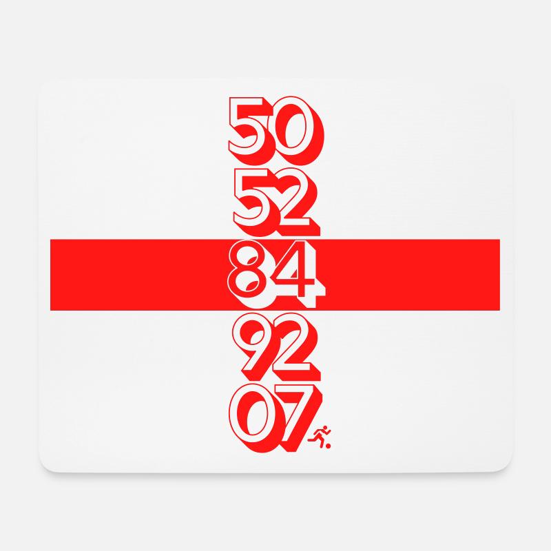 50 52 84 92 07 - Mousepad (Querformat) - Weiß