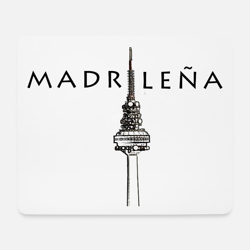 MADRILENIUM - Mousepad (Querformat) - Weiß