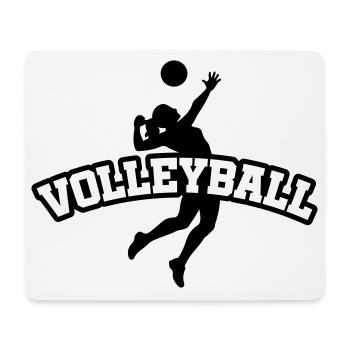 Club de volley-ball Sports - Tapis de souris (format paysage) - blanc - Devant