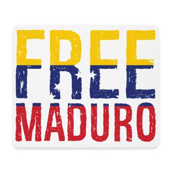 Libérez Maduro Venezuela - Tapis de souris (format paysage) - blanc - Devant