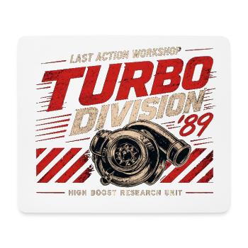 Turbo_Division_89 - Tapis de souris (format paysage) - blanc - Devant