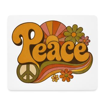 peace - Mouse Pad (horizontal) - white - Front