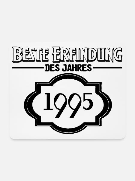 Beste Erfindung des Jahres 1995 Geschenk - Mousepad (Querformat) - Weiß
