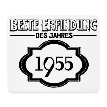 Beste Erfindung des Jahres 1955 Geschenk - Mousepad (Querformat) - Weiß - Vorne