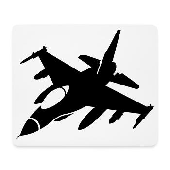 Luftwaffe - Mousepad (Querformat) - Weiß - Vorne