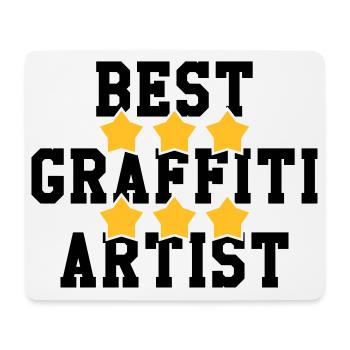 Graffiti / Tag / Writer / Street Art - Tapis de souris (format paysage) - blanc - Devant