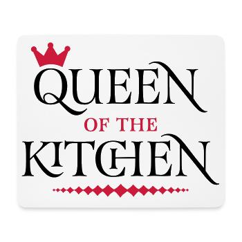 Queen of the Kitchen - Mousepad (Querformat) - Weiß - Vorne