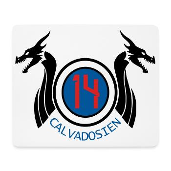 14 Calvadosium - Mousepad (Querformat) - Weiß - Vorne