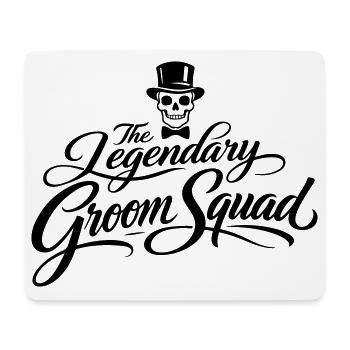 Groom Squad Bräutigam Jga - Mouse Pad (horizontal) - white - Front