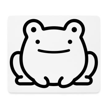 frog - Mouse Pad (horizontal) - white - Front