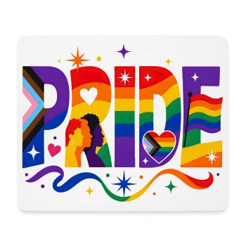 Pride Spruch für LGBTQ Aktivisten & Fans - Mousepad (Querformat) - Weiß - Vorne