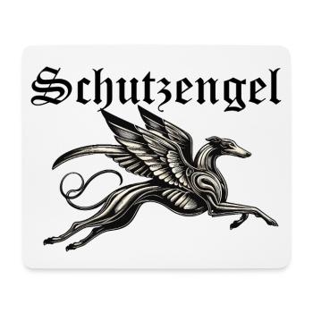 Ángel Guardián Nr3 German - Mouse Pad (horizontal) - white - Front