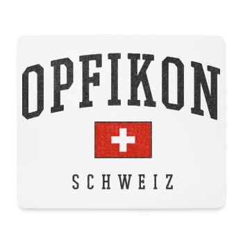 Opfikon – Swiss identity from Zurich - Mouse Pad (horizontal) - white - Front