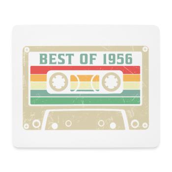 Best of 1956 Retro 70 Years Old 70. Geburtstag - Mousepad (Querformat) - Weiß - Vorne
