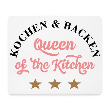kochen - Mousepad (Querformat) - Weiß - Vorne
