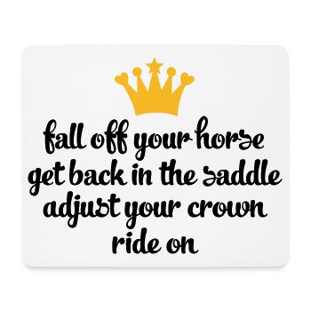 ride - Mouse Pad (horizontal) - white - Front