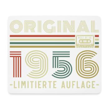 Original 1956 Vintage Vintage Anniversaire Rétro - Tapis de souris (format paysage) - blanc - Devant