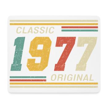 Classic 1977 original 1977 - Mouse Pad (horizontal) - white - Front