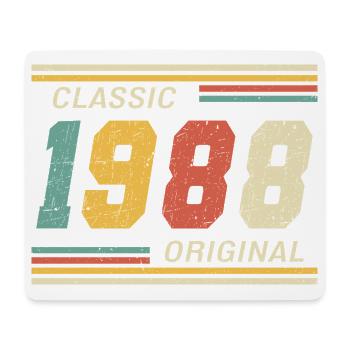Classique 1988 original 1988 - Tapis de souris (format paysage) - blanc - Devant