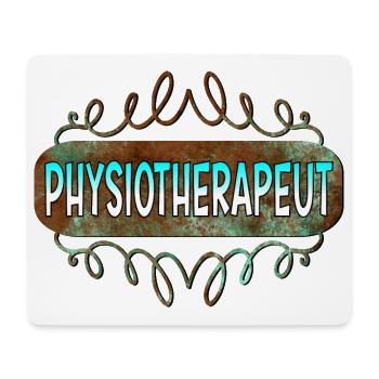 Physiotherapeut - Mousepad (Querformat) - Weiß - Vorne