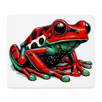 Frog - Mouse Pad (horizontal) - white - Front