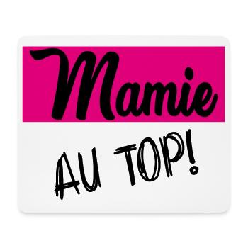 MAMIE. MAMAN. FÊTE DES MÈRES - Tapis de souris (format paysage) - blanc - Devant
