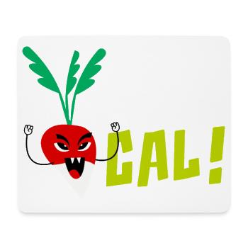 Rettich - Mousepad (Querformat) - Weiß - Vorne