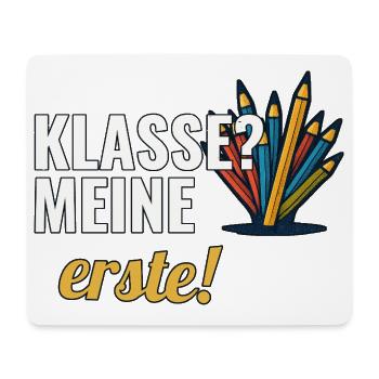 Grundschullehrerin Geschenk für die erste Klasse - Mousepad (Querformat) - Weiß - Vorne