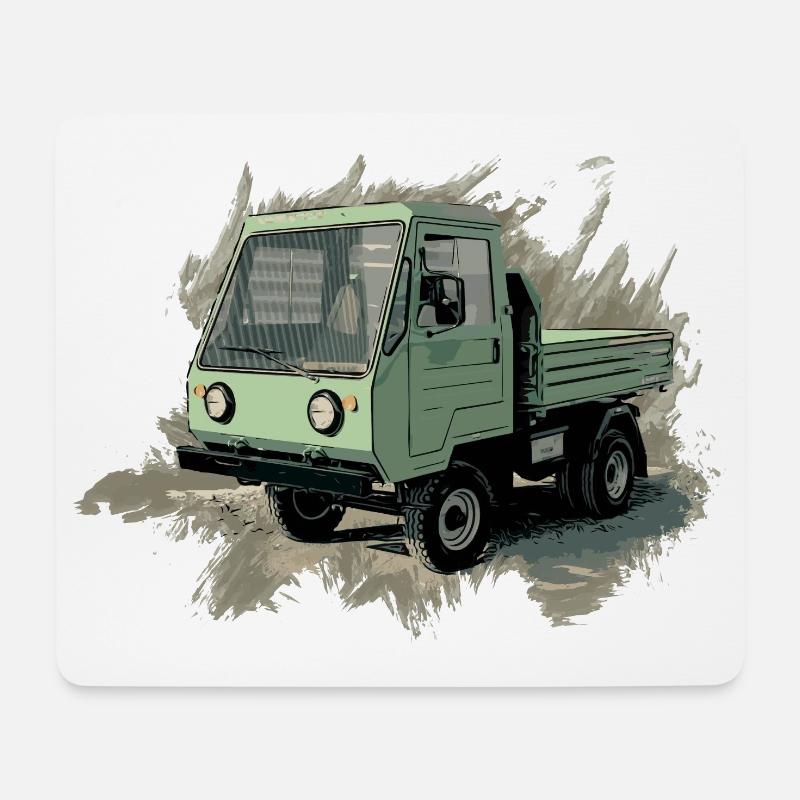 MultiCar M24 - Mousepad (Querformat) - Weiß