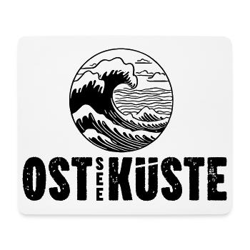 OstseeKueste Shirts 04 - Mousepad (Querformat) - Weiß - Vorne
