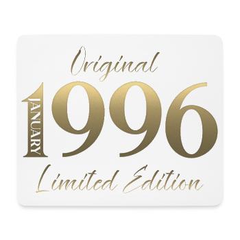 30th Birthday Original January 1996 - Mouse Pad (horizontal) - white - Front