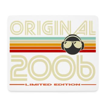 Retro 2006 Limited Edition - Mousepad (Querformat) - Weiß - Vorne