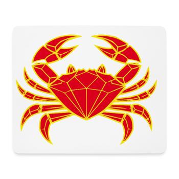 Cancer – Protection et force - Tapis de souris (format paysage) - blanc - Devant