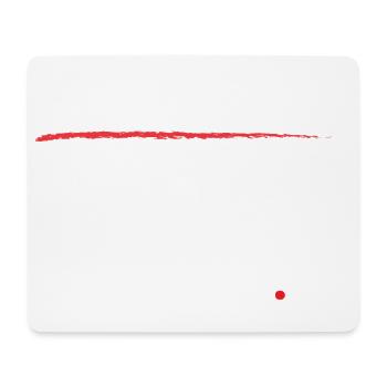 Solopreneur Vibes: Just Me & My Coffee [Weiß] - Mousepad (Querformat) - Weiß - Vorne