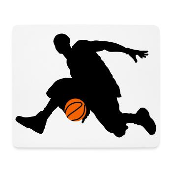 Basketball - Mouse Pad (horizontal) - white - Front