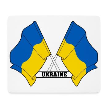 Ukraine - Mouse Pad (horizontal) - white - Front