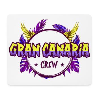 Équipage de Gran Canaria Coloré - Tapis de souris (format paysage) - blanc - Devant