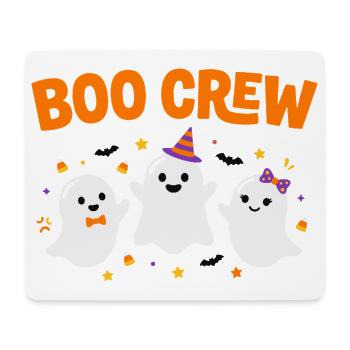 Boo Crew Halloween Drei Geister - Mousepad (Querformat) - Weiß - Vorne