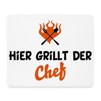 barbecue - Mouse Pad (horizontal) - white - Front