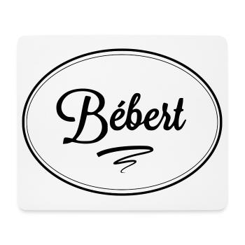 Bébert - Mouse Pad (horizontal) - white - Front